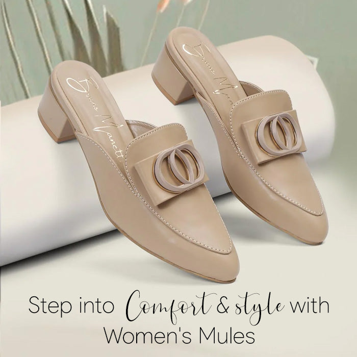 Step into Comfort and Style with Women's Mules