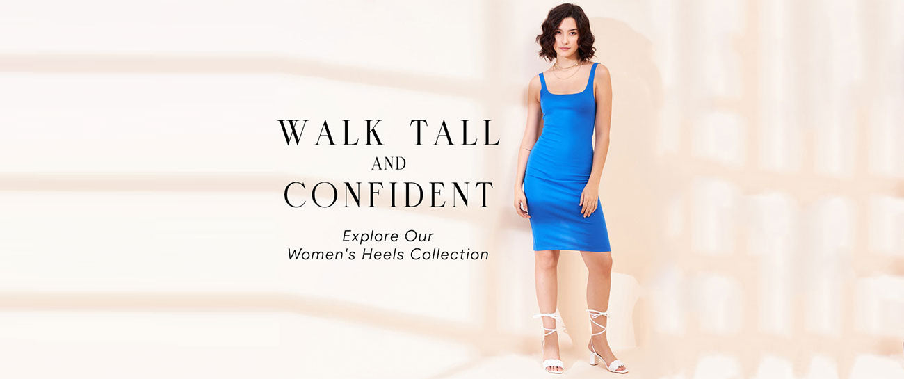Walk Tall and Confident: Explore Our Women's Heels Collection